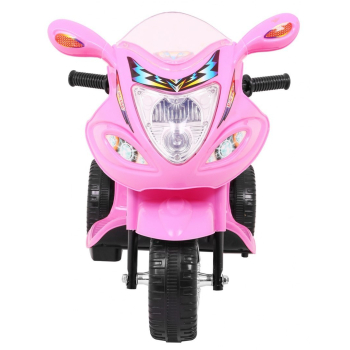 Motorek Trójkołowy BJX-088 elektryczny dla najmłodszych Różowy + Dźwięki + Światła